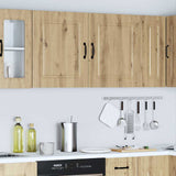 Kitchen Wall Cabinets 2 pcs Kalmar Artisan Oak Engineered Wood 853576