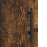 Sideboard Smoked Oak 69.5x34x90 cm Engineered Wood 828009