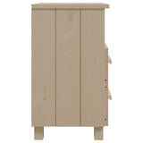 Bedside Cabinets HAMAR 2 pcs Honey Brown 40x35x62 cm Solid Wood 340416