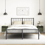 Bedside Cabinets 2 pcs Olive Green 35x39x43.5 cm Steel 851253
