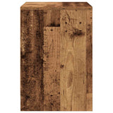Bedside Cabinets 2 pcs with Drawer Old Wood 40x34x50 cm 858782