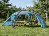 Trekking Tent with Rainfly Water-Resistant 2-Person Blue 42042215