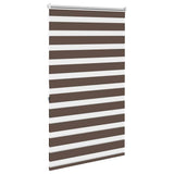 Zebra blind 100.9x175 cm Fabric Width 96.7 cm coffee 240213