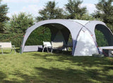 Party Tent White and Grey Waterproof 94572