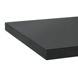 Wall Shelves 2 pcs 75x40 cm Black Stainless Steel 30290