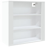 ZNTS Wall Cabinet White 80x33x80 cm Engineered Wood 816592