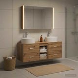 Bathroom Furniture Set 4 pcs Artisan Oak 3406910