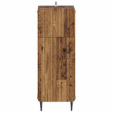 Bathroom Storage Cainet ZWOLLE Old Wood 30 x 31 x 79.5 cm 896393