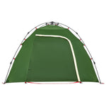 ZNTS Camping Tent Dome 3-Person Green Quick Release 4004222