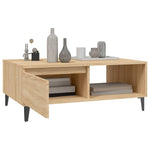 ZNTS Coffee Table Sonoma Oak 90x60x35 cm Engineered Wood 806007