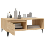 ZNTS Coffee Table Sonoma Oak 90x60x35 cm Engineered Wood 806007