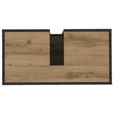 Bathroom Furniture Set 2 pcs Artisan Oak Engineered Wood 3402555