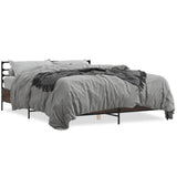 Bed Frame without Mattress Brown Oak 160x200 cm 3280056