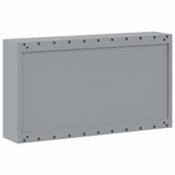 Tool Cabinet with Shelf Black and Grey 100 x 20 x 55 cm 4103471