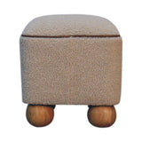 Serenity Footstool with Ball Feet IN3500