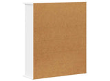 CD Cabinet White 60 x 17 x 92 cm Engineered Wood 8012730