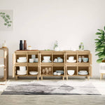 Sideboards 3 pcs Sonoma Oak 60x35x70 cm Engineered Wood 3185770