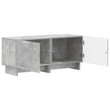 TV Cabinet Concrete Grey Engineered Wood 896018