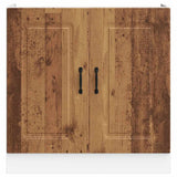Sink Base Cabinet Kalmar Old Wood 80x46x81.5 cm Engineered Wood 853455