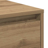 Bedside Cabinet with Drawer 2 pcs Artisan Oak 45 x 34 x 44.5 cm 863356
