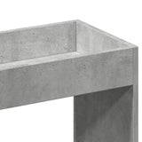 Highboard Concrete Grey 92x33x180 cm Engineered Wood 3309621