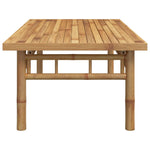 ZNTS Coffee Table 110x55x35 cm Bamboo 366470