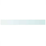 Shelves 2 pcs Panel Glass Clear 110x12 cm 3051587
