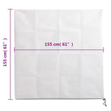 Plant Fleece Covers with Zip 10 pcs 70 g/m 1.55x1.55 m 3203549