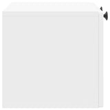 Wall-Mounted TV Cabinet High Gloss White 59.5 x 31 x 30 cm 898199