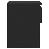Bedside Cabinets 2 pcs Black 40x30x39 cm Engineered Wood 803446