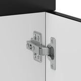 Kitchen Base Cabinet Kalmar Black Engineered Wood 853458