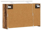 Bathroom Mirror Cabinet Old Wood 60 x 14.5 x 50 cm 889085