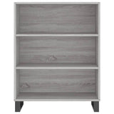 Highboard Grey Sonoma 69.5x32.5x180 cm Engineered Wood 3189603