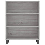 Highboard Grey Sonoma 69.5x34x180 cm Engineered Wood 3200095