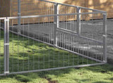 Dog Kennel Silver 15 m Steel 3082137