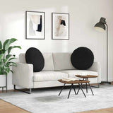 Seat Cushions 2 pcs Black 80 x 29 cm Fabric 42014233