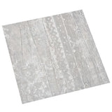 Self-adhesive Flooring Planks 55 pcs PVC 5.11 m Grey 324675