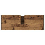 Bathroom Cabinet Old Wood 90 x 30 x 60 cm Engineered Wood 886484