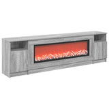 Electric Fireplace Grey Sonoma 165 x 28.5 x 47 cm 8021188
