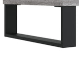 ZNTS Coffee Table Grey Sonoma 90x44.5x45 cm Engineered Wood 830986