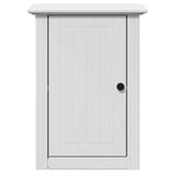 ZNTS 3 Piece Bathroom Furniture Set BODO White Solid Wood Pine 3307647