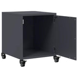 Bedside Cabinets 2 pcs Anthracite 36x39x43.5 cm Steel 846619