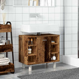 Bathroom Cabinet Old Wood 60x32x53.5 cm Engineered Wood 856144