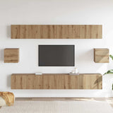 TV Cabinet Set Wall-mounted 6 pcs Artisan old 100 x 30 x 30 cm 3393440