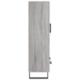 Highboard Grey Sonoma 69.5x31x115 cm Engineered Wood 830354