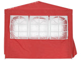 Party Tent Red 200 x 200 x 240 cm PE and Steel 42032994
