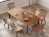 Pine Wood Rectangular Dining Table - Light Brown T3398P377922