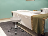 Fleece Nylon wheel 150kg Grey Technician's stool Nine compartments with leather buckle Five star 57886203