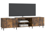 TV Cabinet Smoked Oak 150 x 31 x 50 cm Engineered Wood 894920