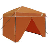Canopy Tent Manual Orange 243 x 243 x 251 cm Fabric 42007382